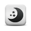 crescent moon button