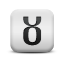 Taurus sign glyph symbol